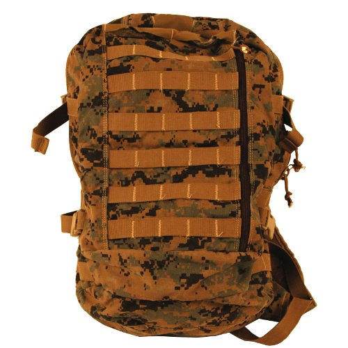 Smaller self contained day pack, piggybacks onto the main pack.